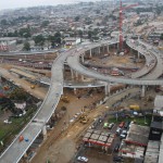 Échangeur VGE en construction