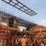 Montage armature de caisson