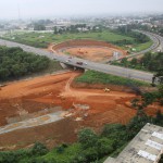 Réalisation de la section courante nord (boulevard Mitterrand)